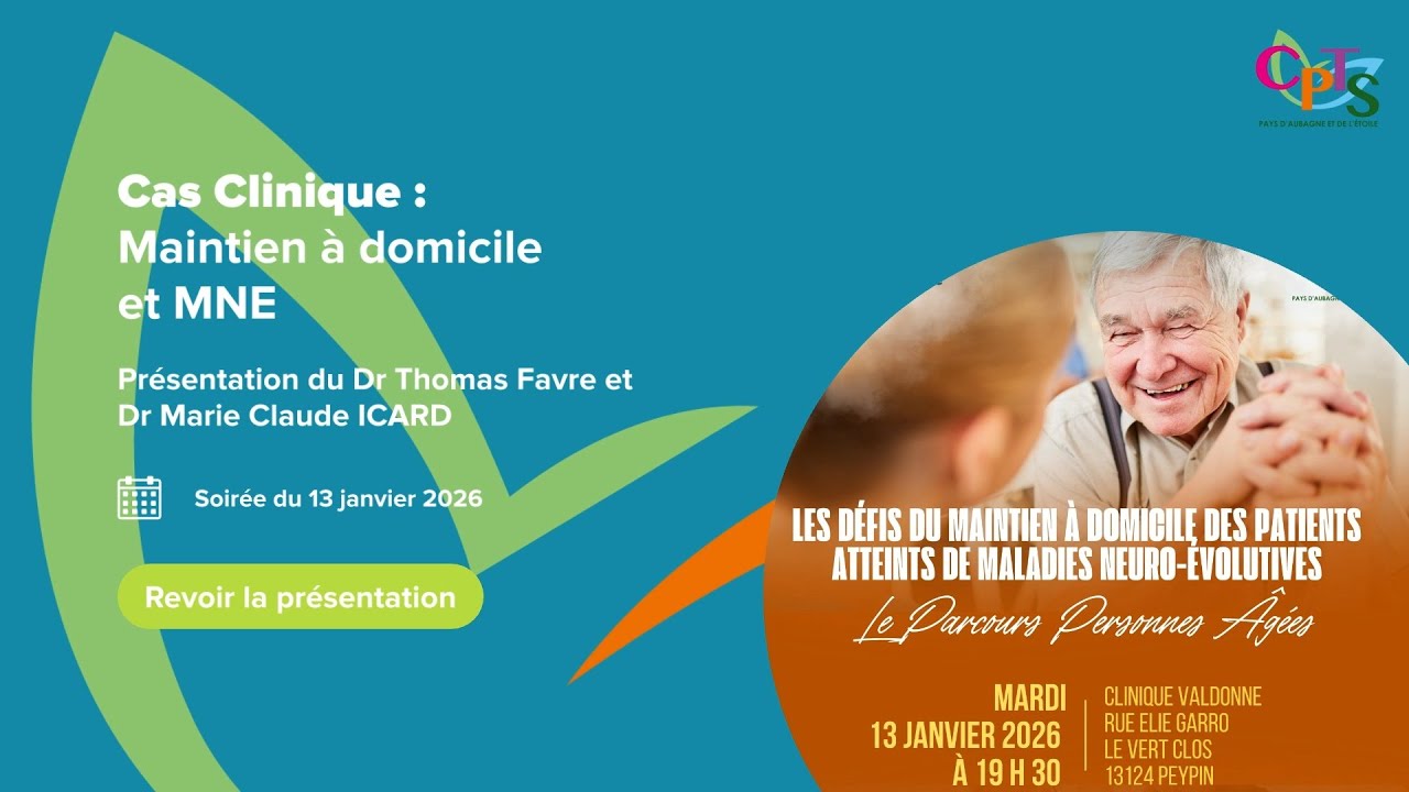 Cas clinique : maintenir à domicile un patient avec MNE