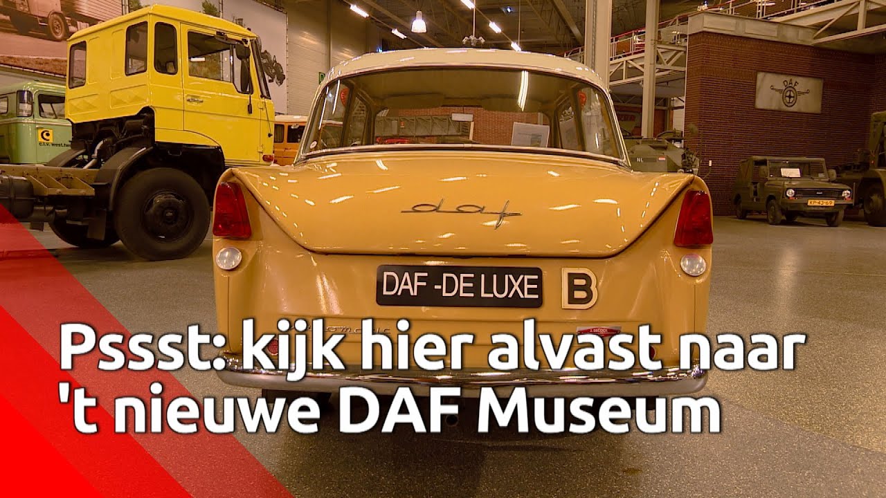Het DAF Museum is nog groter geworden en hoopt nu op nog meer bezoekers.
