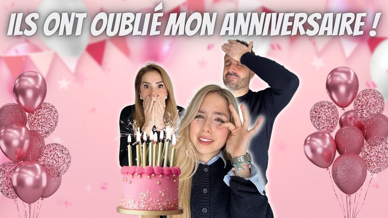 Ils ont oublié mon ANNIVERSAIRE ! PRANK ...