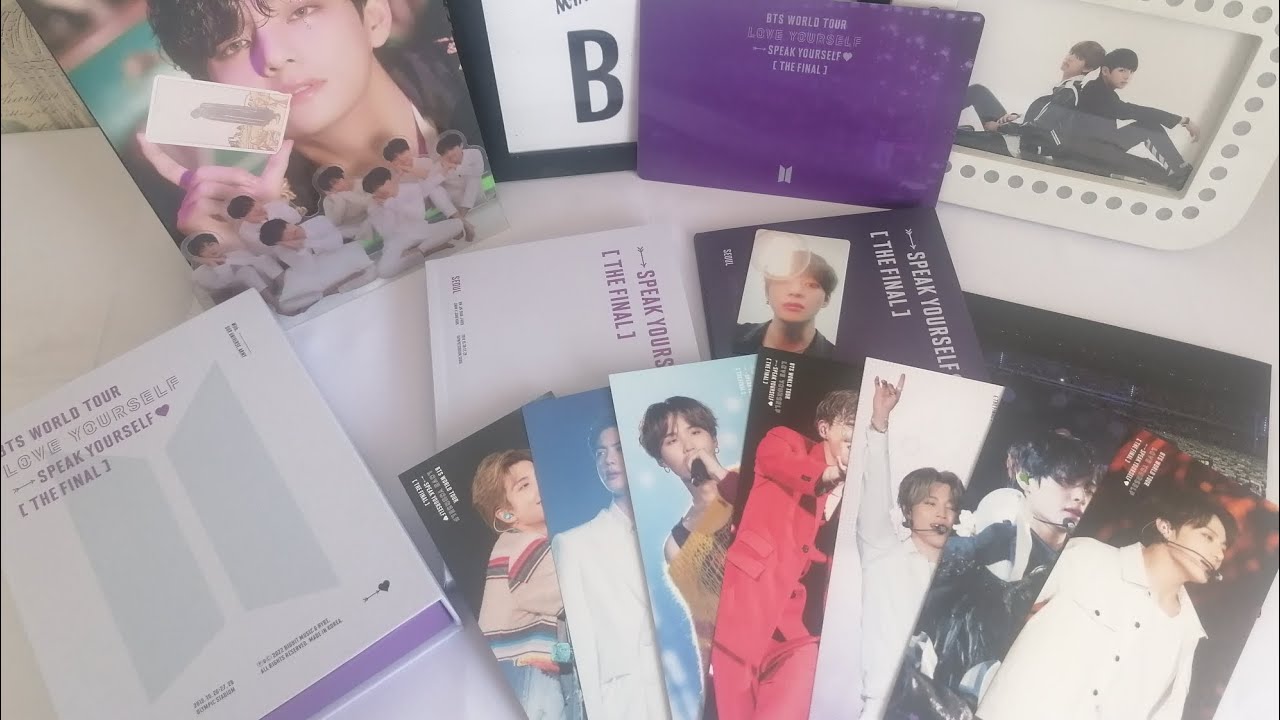 UNBOXING: BTS DVD World Tour LOVE YOURSELF - SPEAK YOURSELF [The Final]