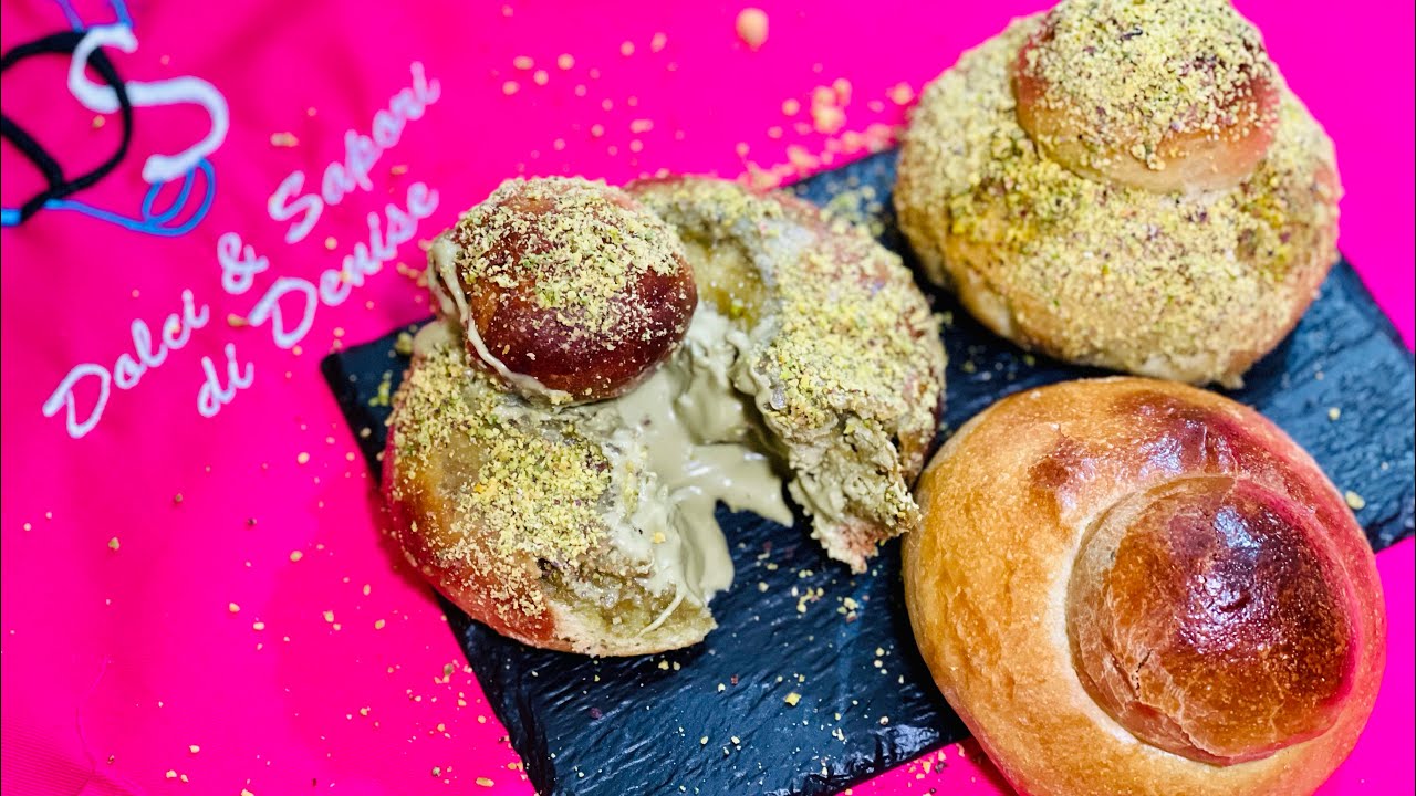 BRIOCHE CON IL TUPPO AL PISTACCHIO