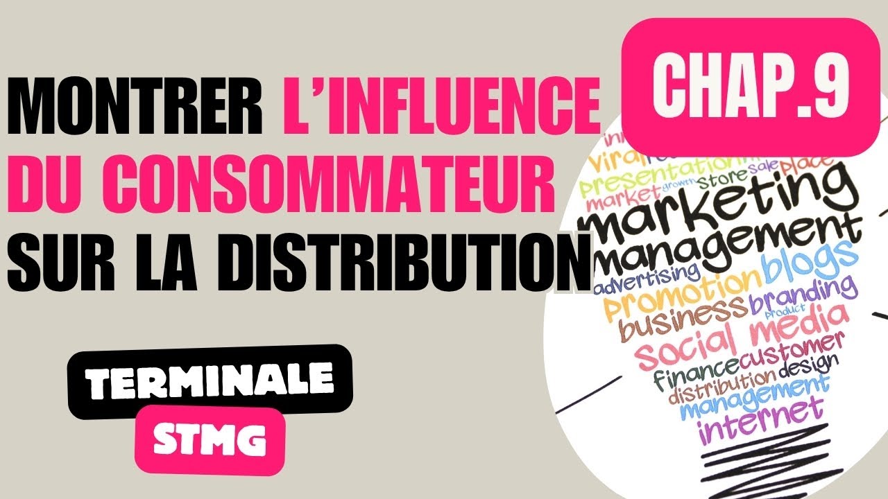Terminale STMG - MERCATIQUE - Chapitre 9 - Montrer l’influence du consommateur sur la distribution