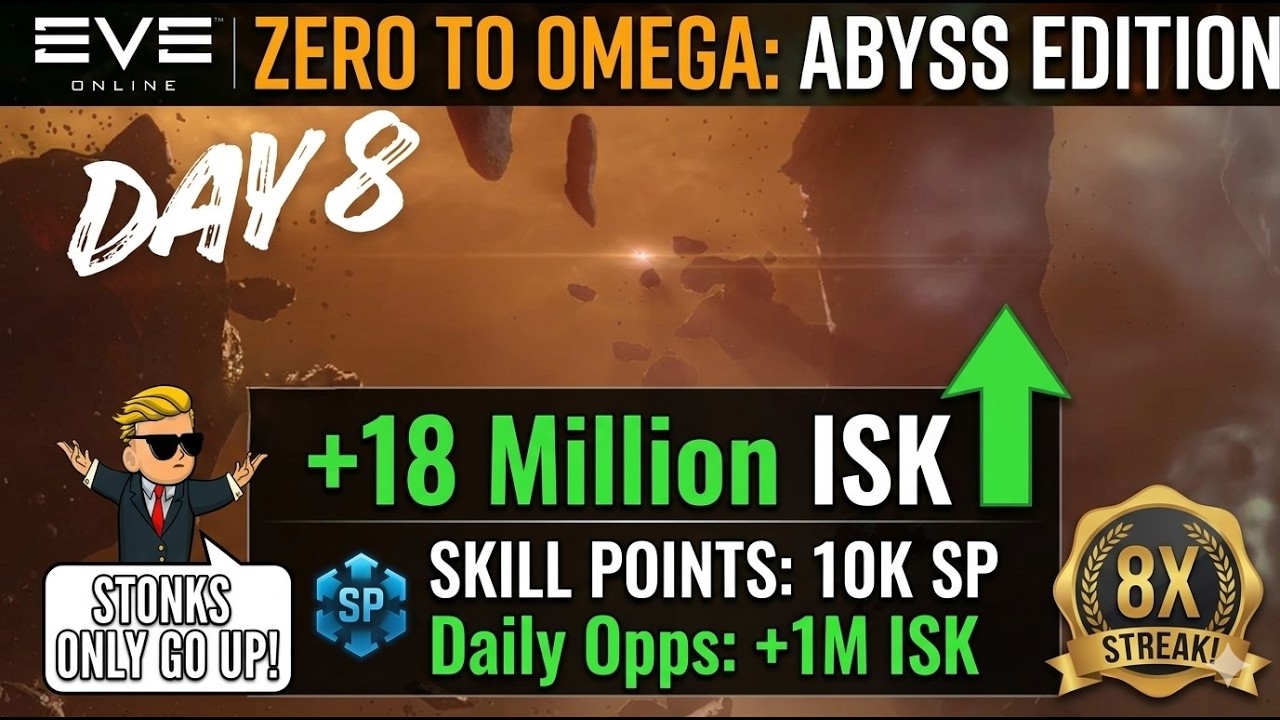 Eve Online Zero to Omega: 8 runs, 8 Wins! (Day 8)