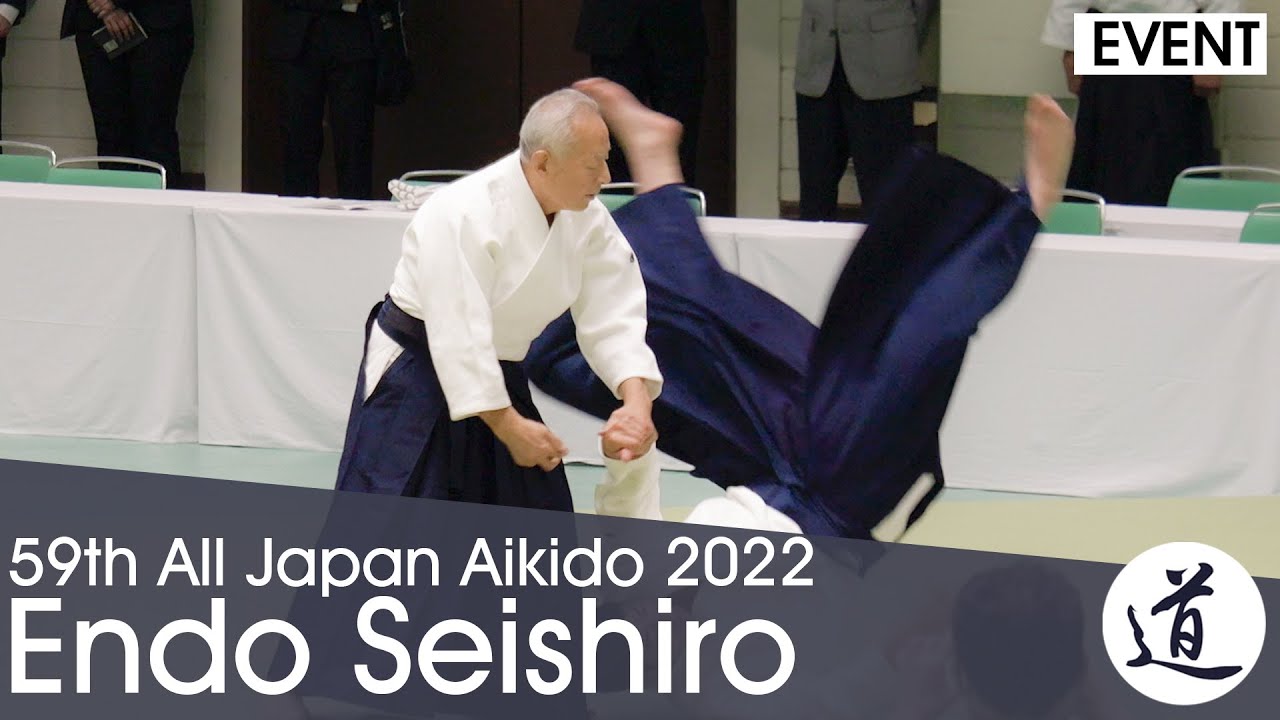 Endo Seishiro Shihan - 59th All Japan Aikido Demonstration (2022) [60fps]