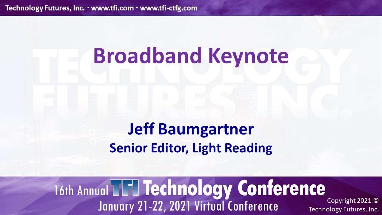 Jeff Baumgartner   TFI Tech Conf 2021