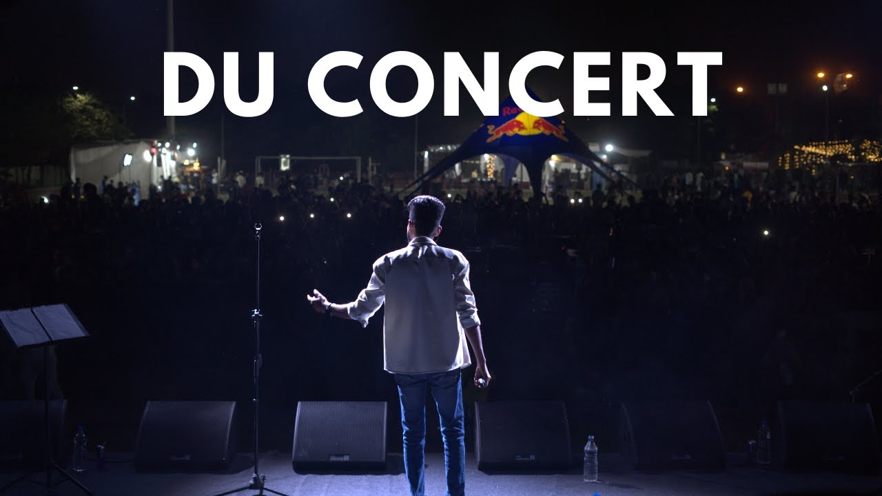 Experience a DU Concert in just 4 Minutes! SSCBS Annual Fest @mohammedirfan93