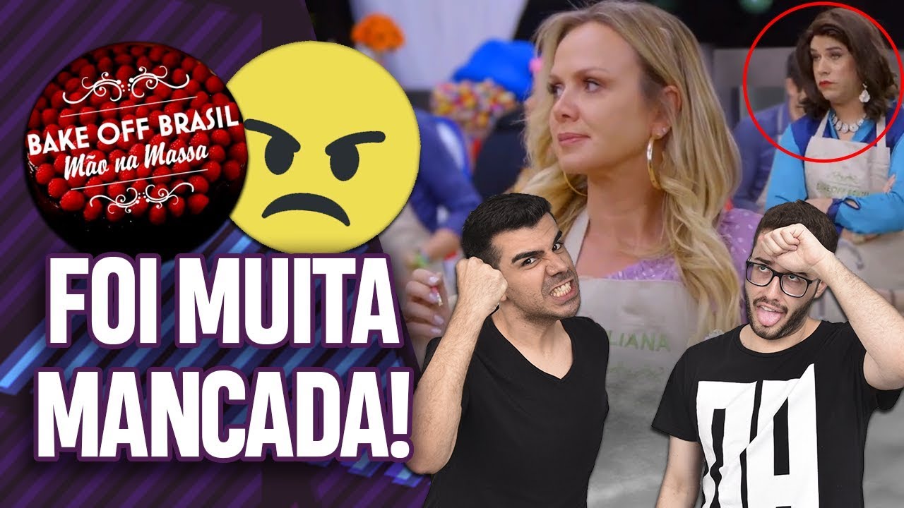 ELIANA BRIGA COM NARCISA NO BAKE OFF BRASIL ESPECIAL DE NATAL! (22/12/18) | Virou Festa