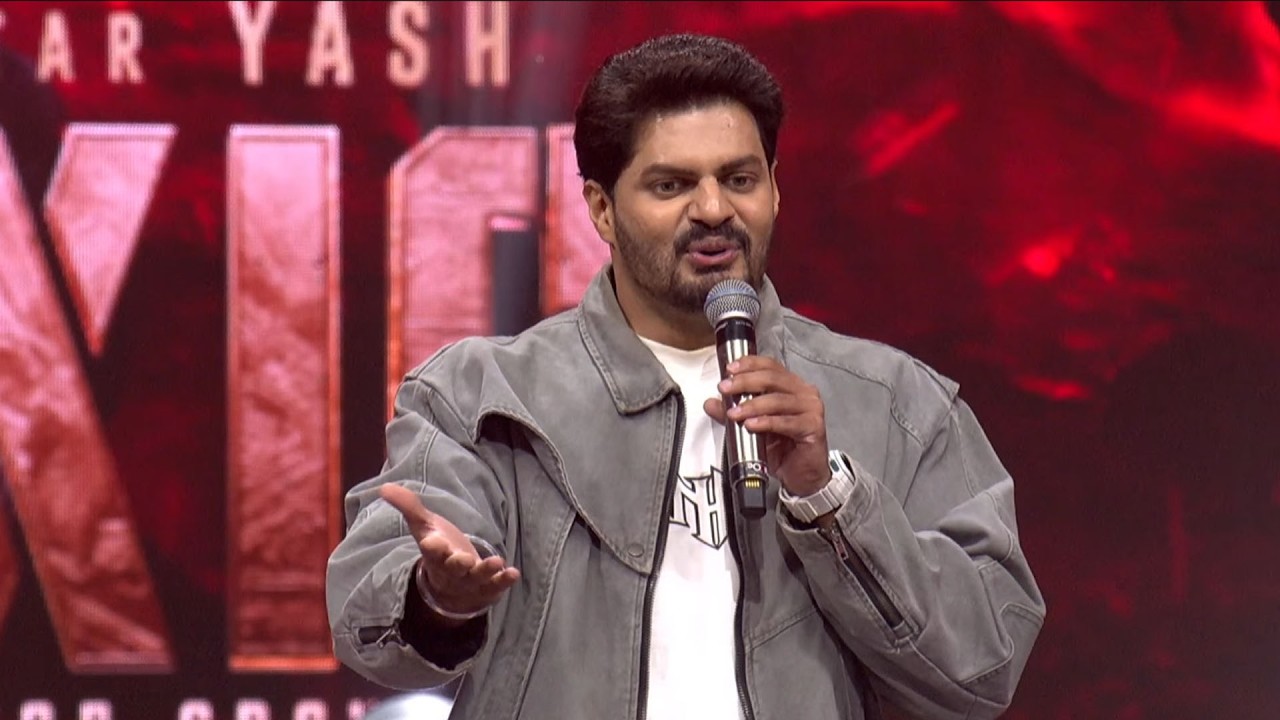 Actor Sudev Nair Speech @ Toxic Pre-Release Event in Chennai