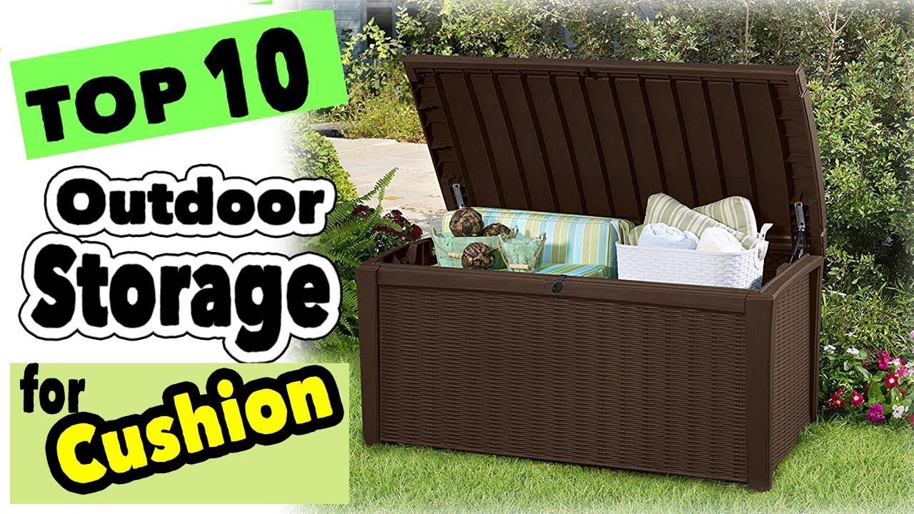 Best Outdoor Storage For Cushions | Patio Cushion Storage | Top 10 Cushion Storage Box
