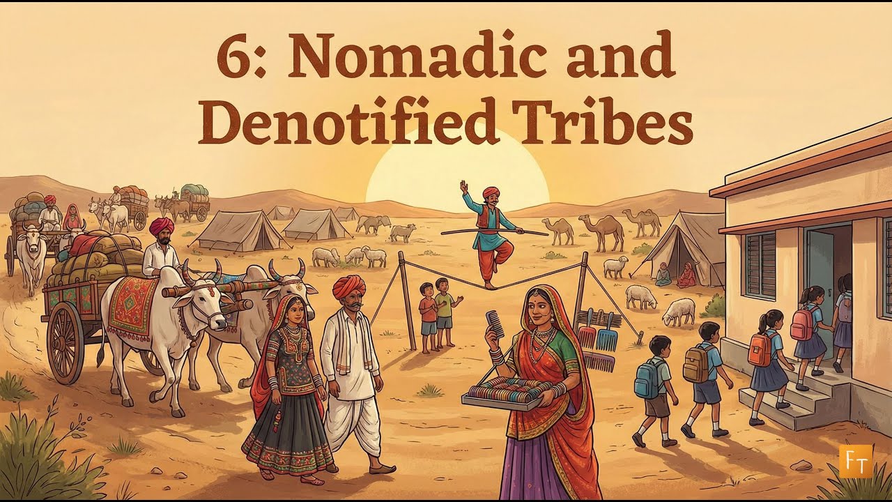 Standard 7 - Social Science &ndash; Chapter 6 - Nomadic and Denotified Tribes (English Medium) GSEB