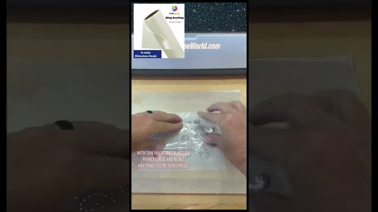 You can do Rhinestones....with a Cricut?