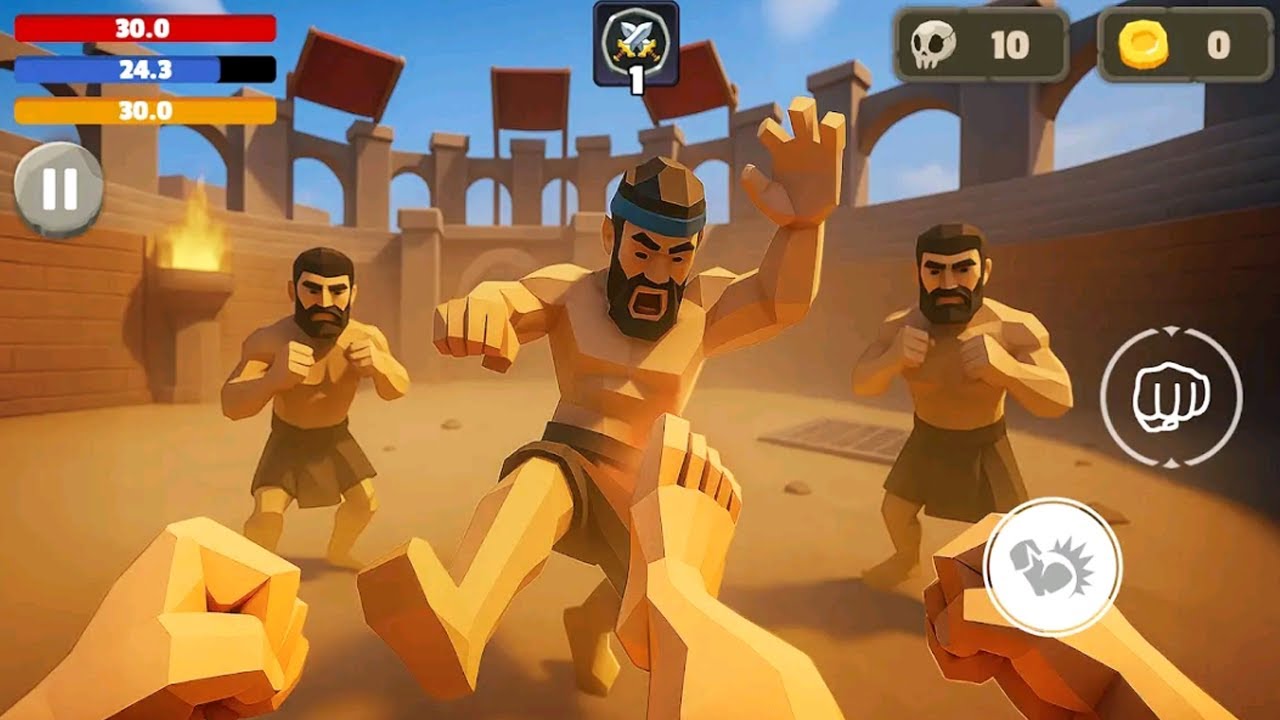 Simulator Gladiator: Arena - Gameplay Walkthrough Part 1 - Android GamePlay