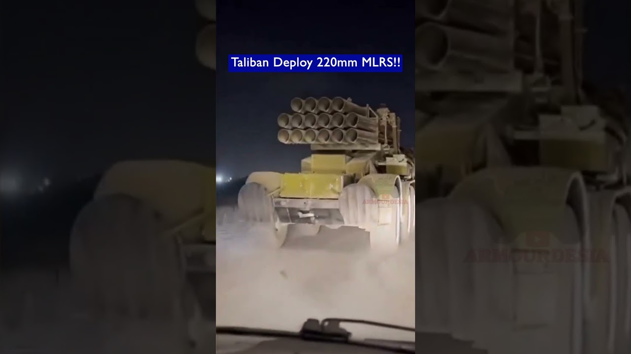 Afghan Taliban Deploys BM-27 Uragan MLRS Near Border