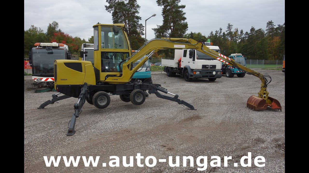 Lanz 300 Bj  2009 Friedhofsbagger 001