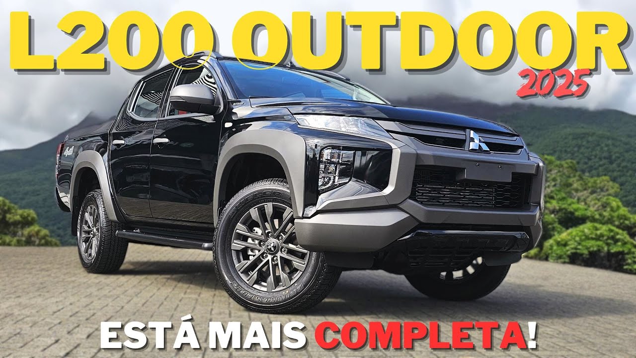Mistsubishi L200 Outdoor 2025 é a melhor versão de entrada! FAZ HILUX, S10 e RANGER chorar!