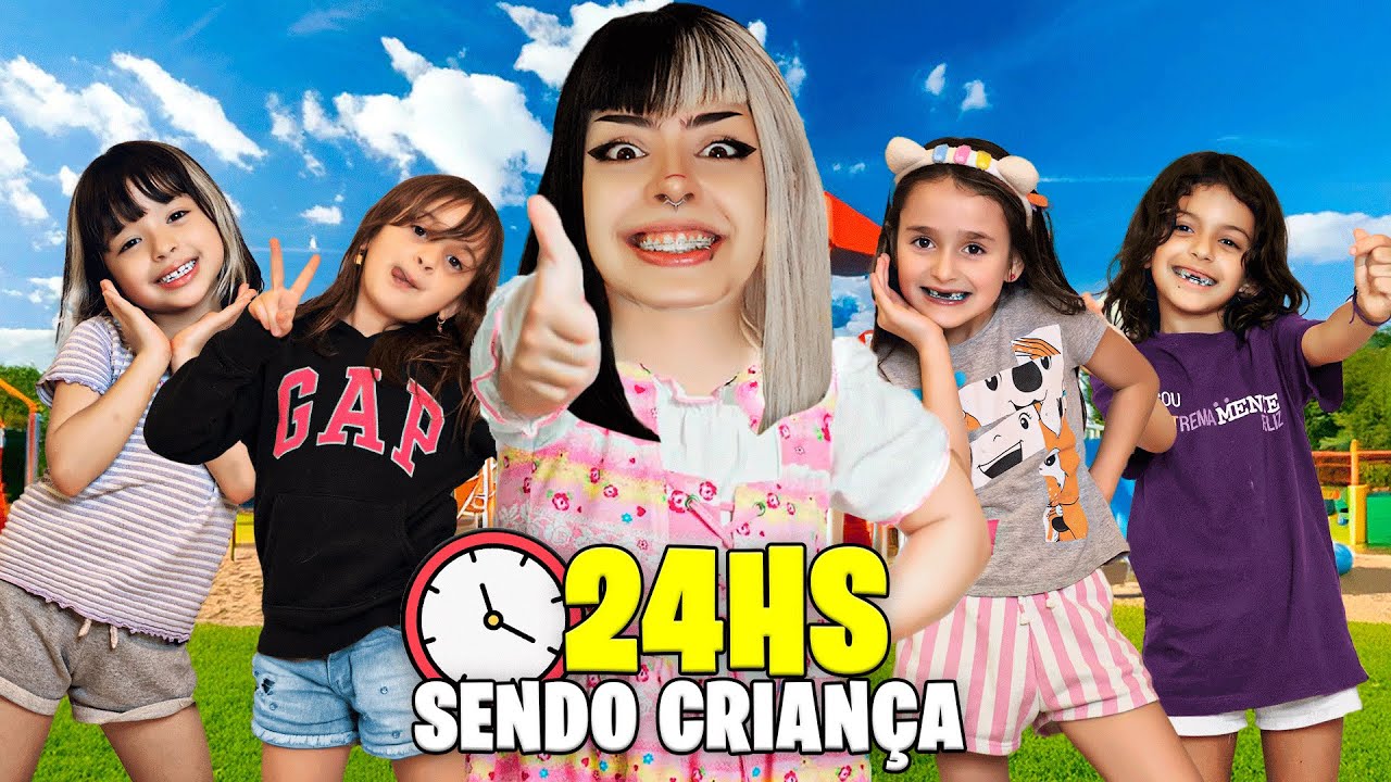 24 HORAS SENDO CRIAN&Ccedil;A * deu ruim