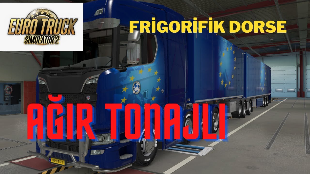 Frigorifik Çift Dorse özelleştirilip alımı - Euro Truck Simulatör 2