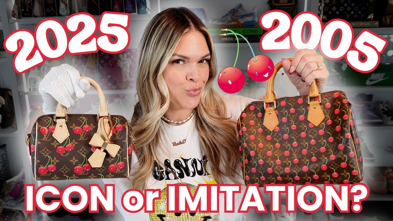 Vintage vs Re-Edition 🍒 The Ultimate Louis Vuitton Cherry Speedy Showdown