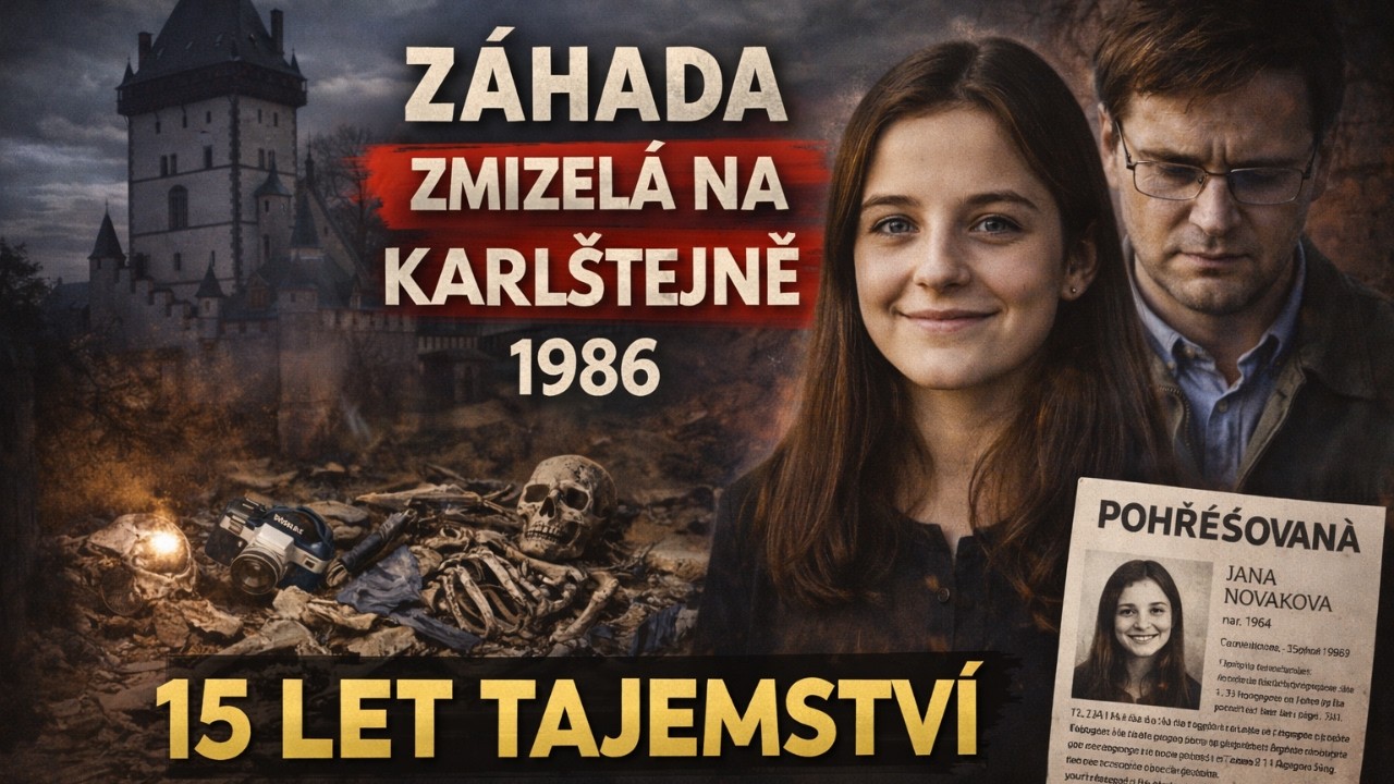 „Zmizela na Karlštejně a 15 let ležela v tajné kryptě: šokující pravda o Janě Novákové“