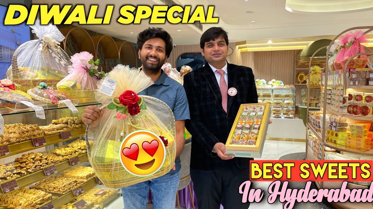 Tried Ajmeri Kalakand 😋 Best Sweets in Hyderabad | Diwali Special Vlog Telugu 😍
