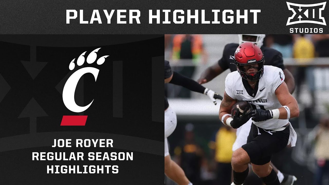 Joe Royer 2024 Regular Season Highlights | Big 12 Football