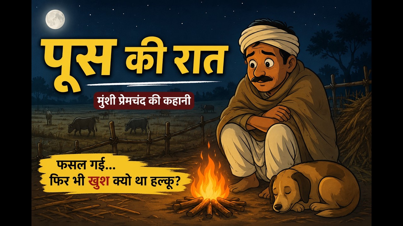 पूस की रात (Push ki raat)| एक किसान की मजबूरी | Munshi Premchand Story in Hindi