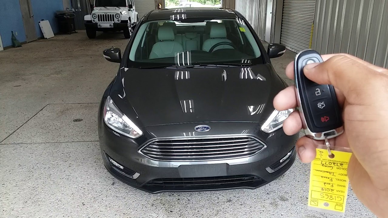 2018 Ford Focus Titanium Sedan