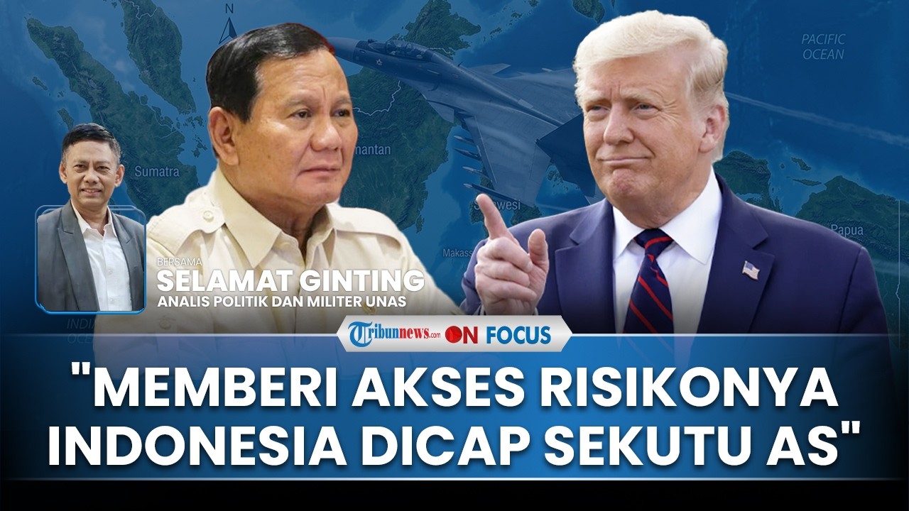 [FULL] Ancaman Kedaulatan di Balik Blanket Overflight, Pakar: Indonesia Berisiko Dipandang Sekutu AS