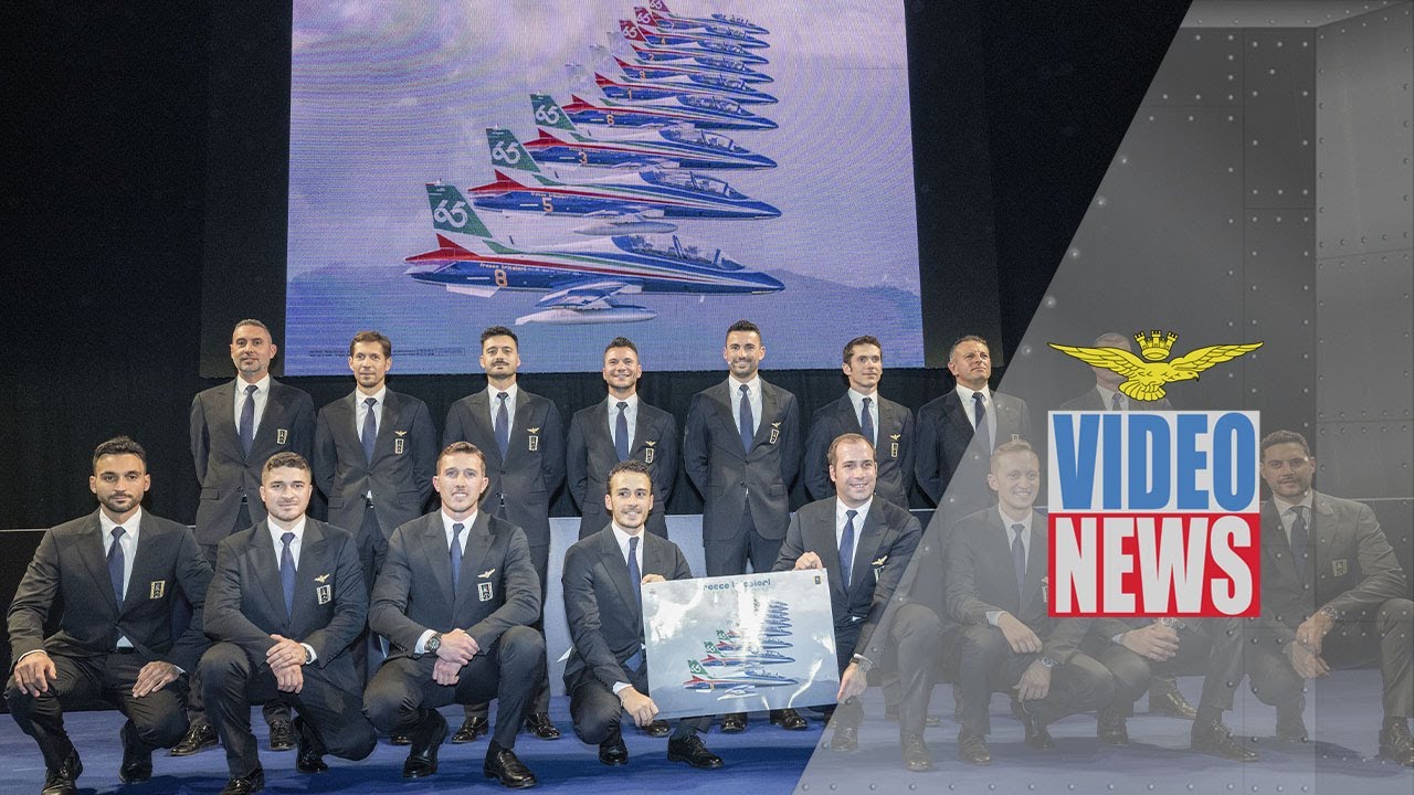 Presentata la nuova formazione delle Frecce Tricolori - Video News Aeronautica Militare