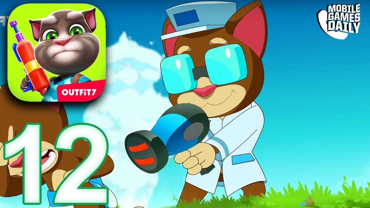 TALKING TOM CAMP Gameplay Part 12 - Episode 6 (iOS Android)