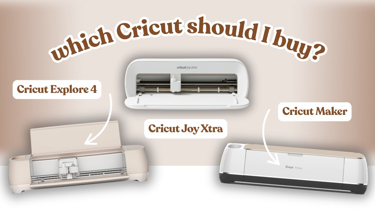 Which Cricut Should I Buy 2026? (UPDATED!) | Cricut Machine Comparison