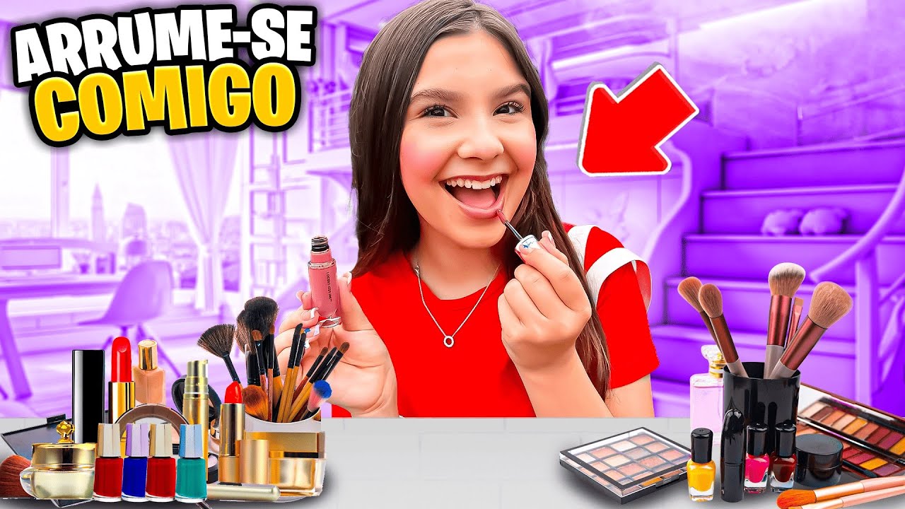 ARRUME-SE COMIGO PRA SAIR SOZINHA PELA PRIMEIRA VEZ *Meu pai deixou?