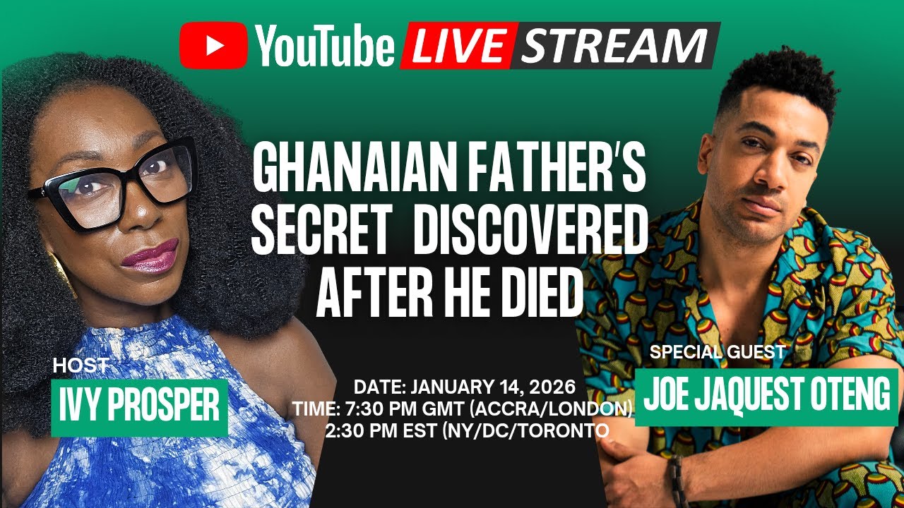 Uncovering His Ghanaian Father’s Hidden Past: Joe on Identity, Roots & Legacy 📱