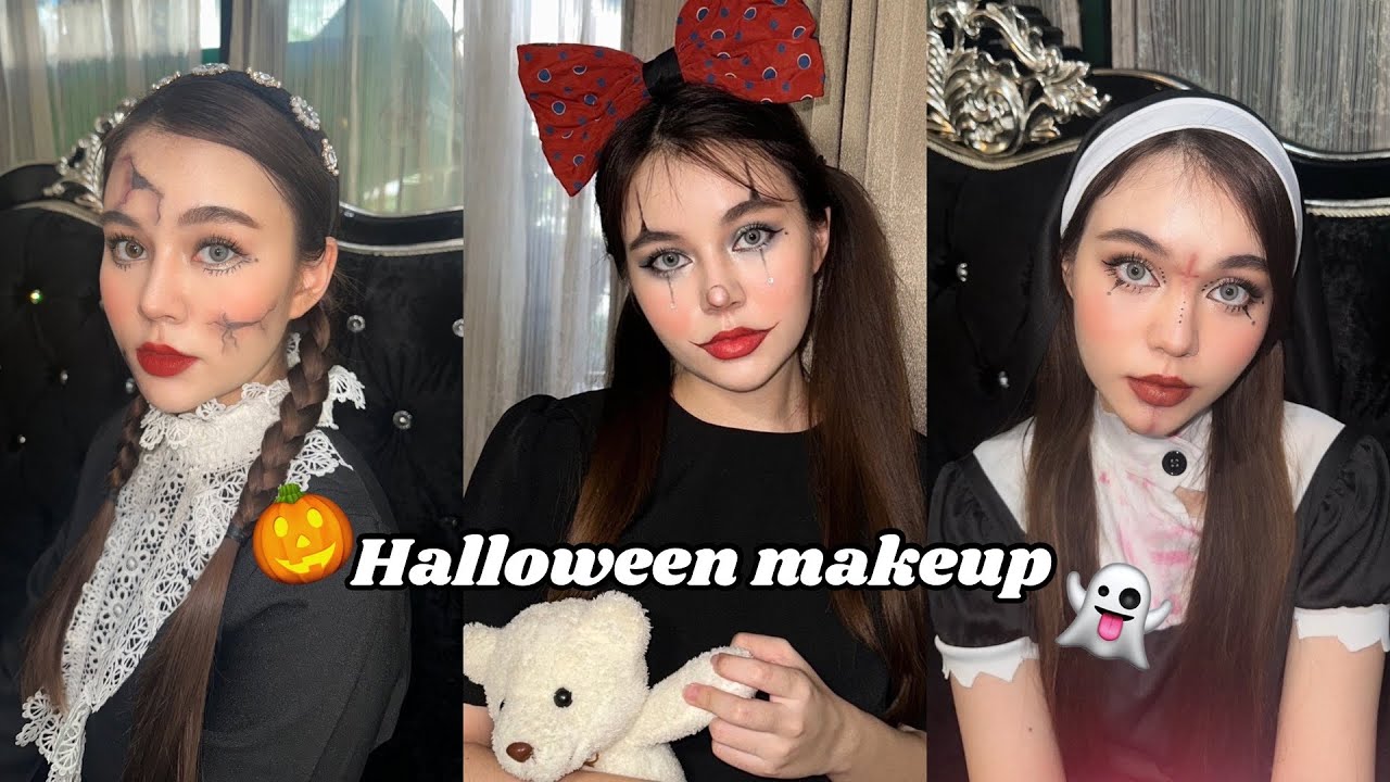 Halloween makeup แต่งหน้าฮาโลวีนง่ายๆ คัดมาแล้ว 3 ลุค สวยน่ารักไม่ตุยกล้อง