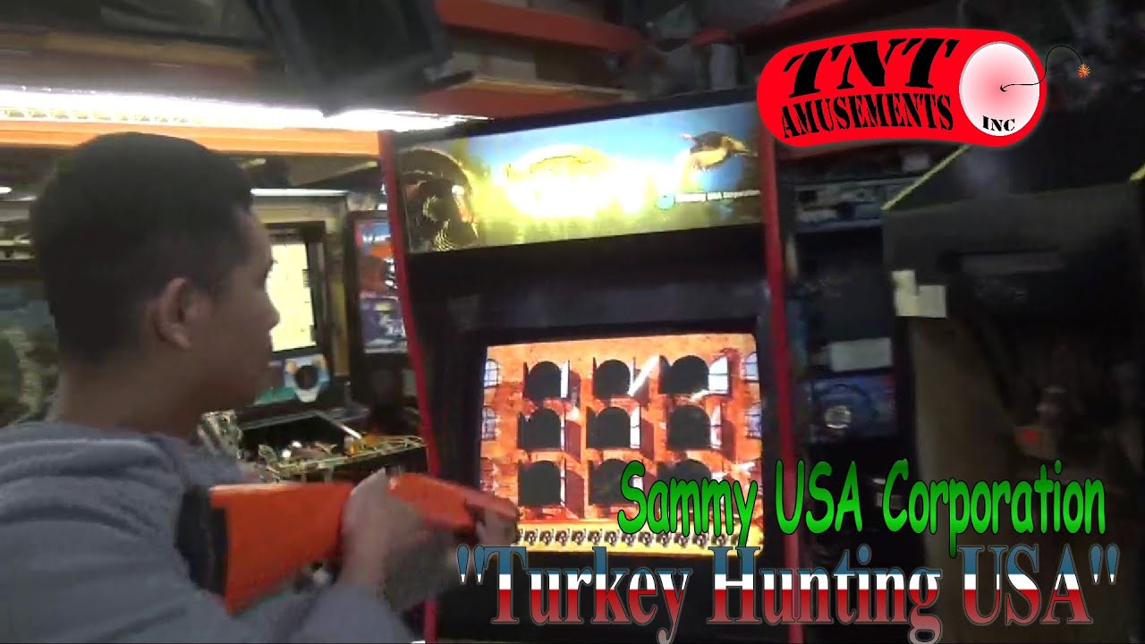 #866 Sammy Corporation TURKEY HUNTING USA Arcade Video Game - TNT Amusements