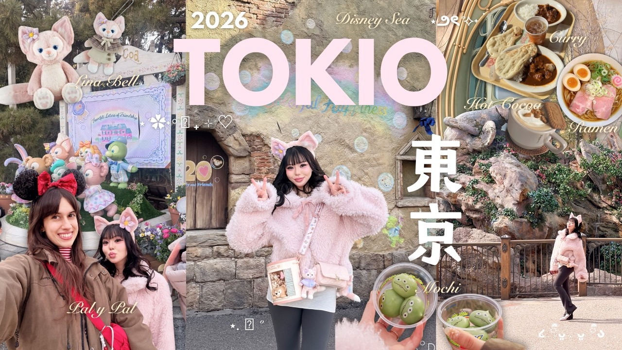 🎀 🇯🇵 D&Iacute;AS COZY EN TOKIO [vlog] | DisneySea, haul, ropa, comida, charla de chicas - eng subs