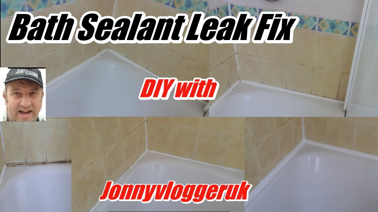 Bath Sealant Fix Replace DIY