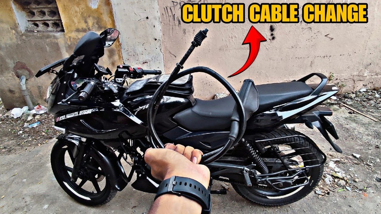 Pulsar 220F Clutch Cable Easy Way To Fix In Tamil | Peter Vlogs Tamil