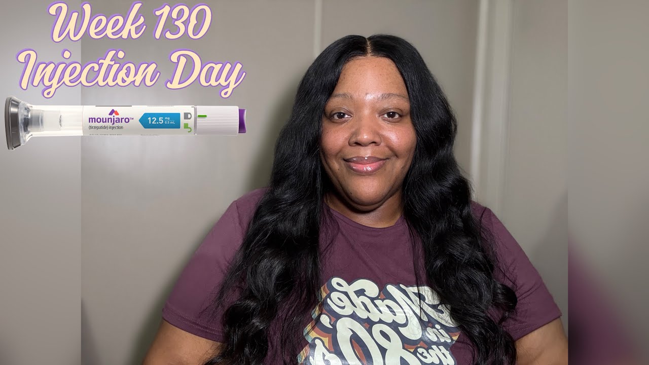 WEEK 130 | INJECTION DAY | 12.5 MG MOUNJARO TIRZEPATIDE JOURNEY | RT ARM  | LIFE OF VIVI #mounjaro