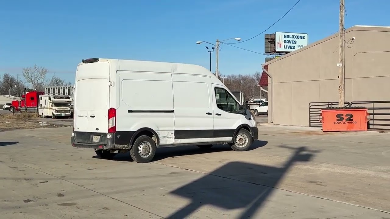 2020 Ford 250 Transit Van Selling at Auction