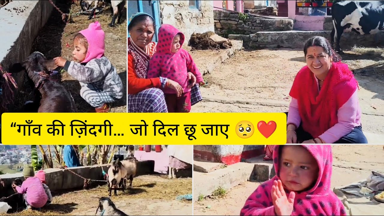 Village Life in Uttarakhand 🥺❤️ | Simple Living & Pure Happiness | Emotional Vlog