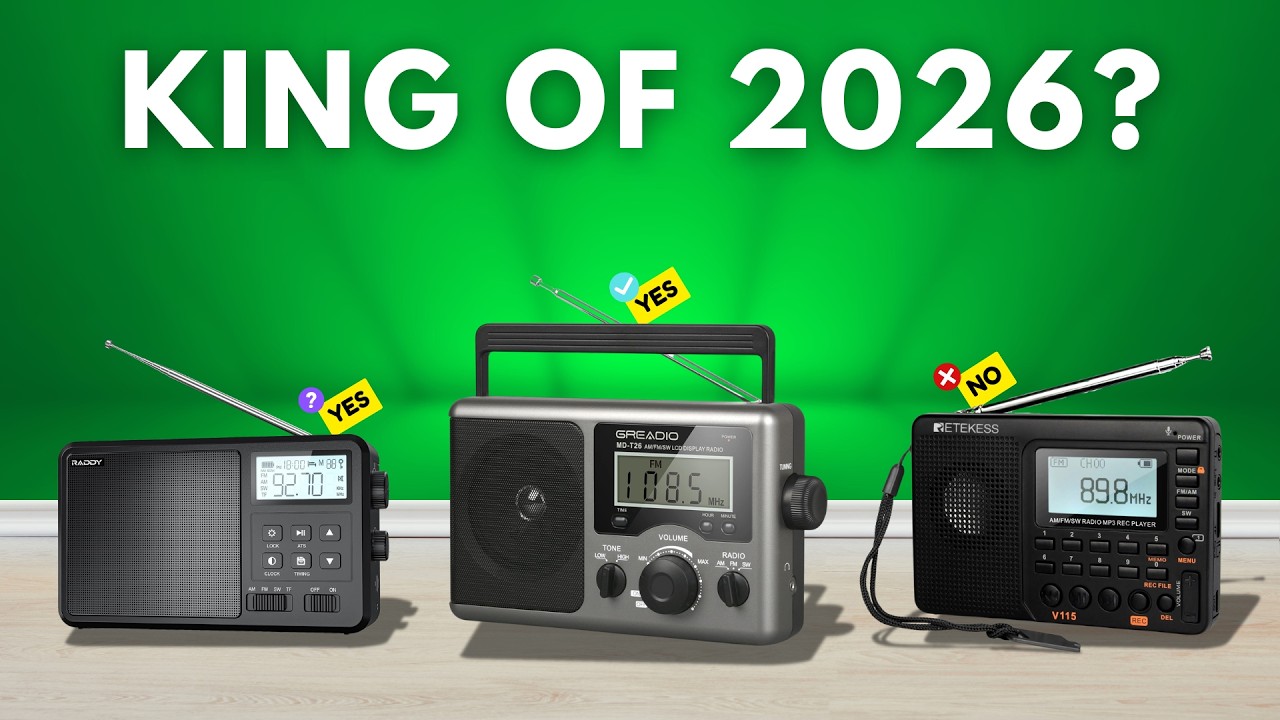 Best Portable Shortwave Radios 2025 [watch before you buy]