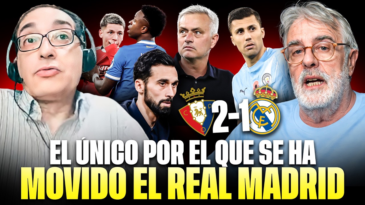💥PRESSTIANI y VINICIUS | LAS PALABRA DE MOU | LA DERROTA vs OSASUNA