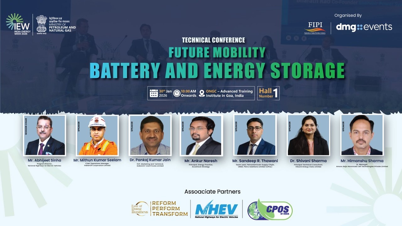 Technical Conference: Future Mobility, Battery & Energy Storage | IEW 2026