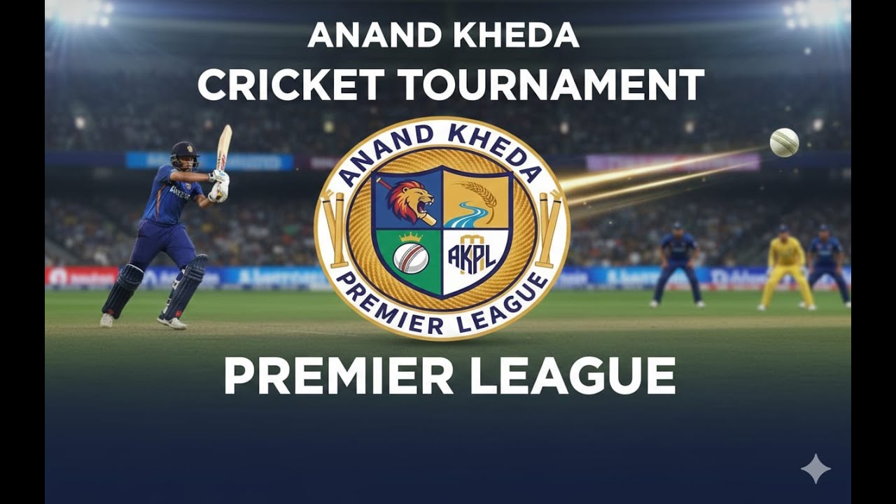 LIVE I ANAND KHEDA PREMIER LEAGUE I CRICKET TOURNAMENT I DAY 15