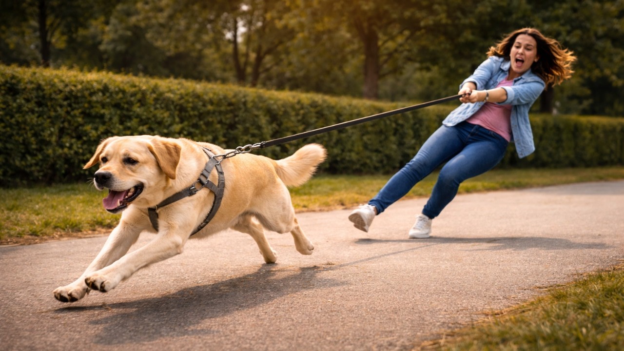 Leash Pulling Explained: The #1 Mistake That Makes It Worse
