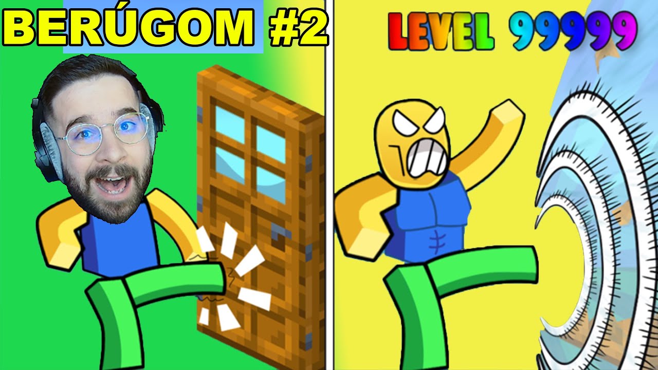 SZÉTRÚGOM az AJTÓKAT de NAGYON | Kick Door Simulator 2. rész