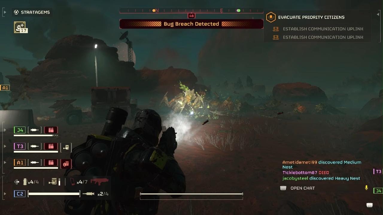 HELLDIVERS 2 melhores amigos de sempre a nobalhar.