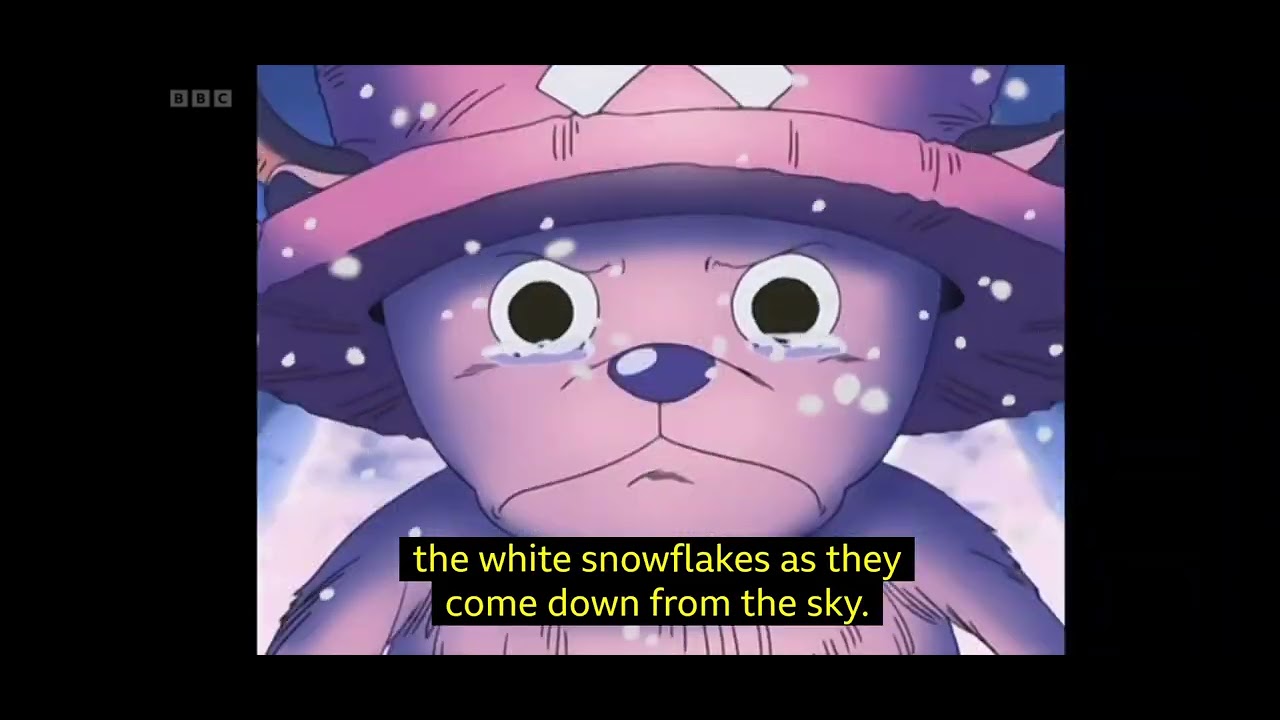 Chopper crying