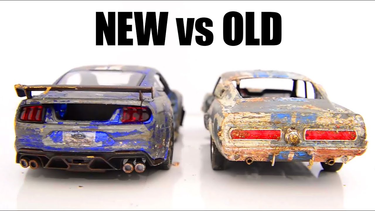 New Shelby GT500 vs Old Shelby GT500 (Eleanor)  - Full Restoration